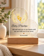 Angel Baby | Heart Shaped Personalized Memorial LED Keepsake