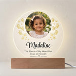 Forever With Us | Personalized Child Memorial Night Light.