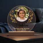 Forever With Us | Personalized Child Memorial Night Light.